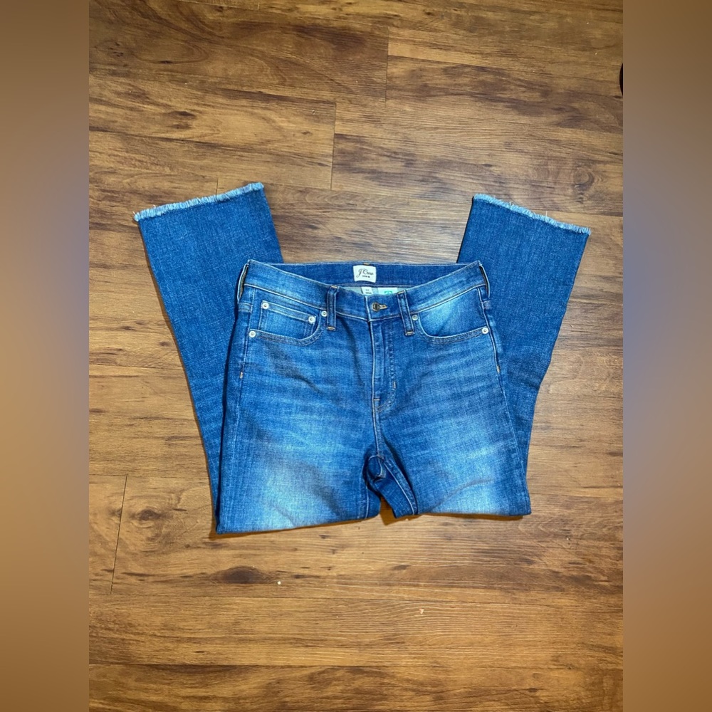 J. Crew Blue Straight Leg Jeans